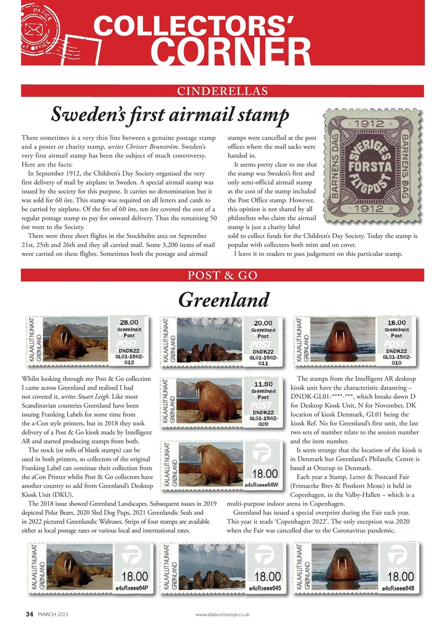 Stamp Collector Preview Pages