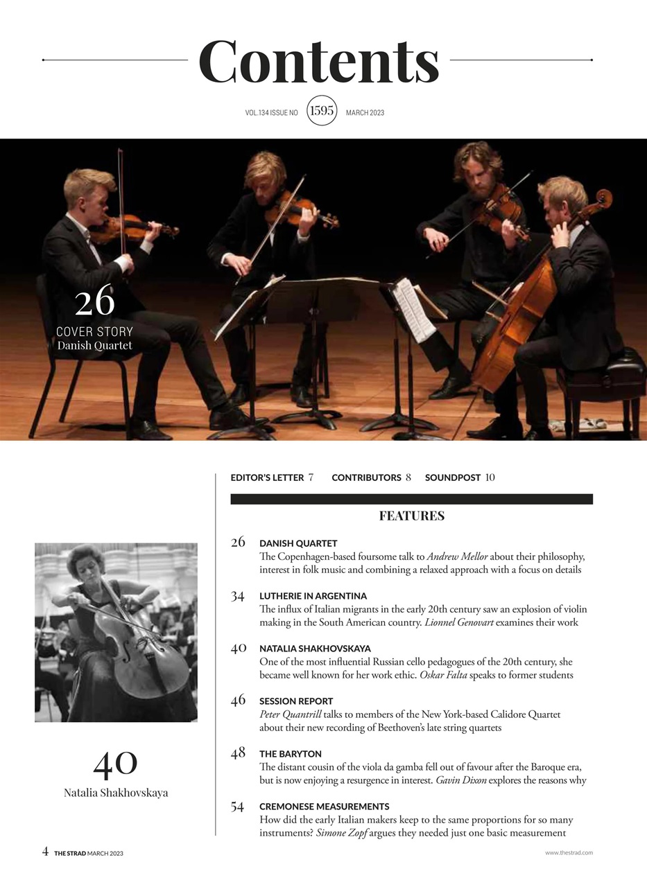 The Strad Preview Pages