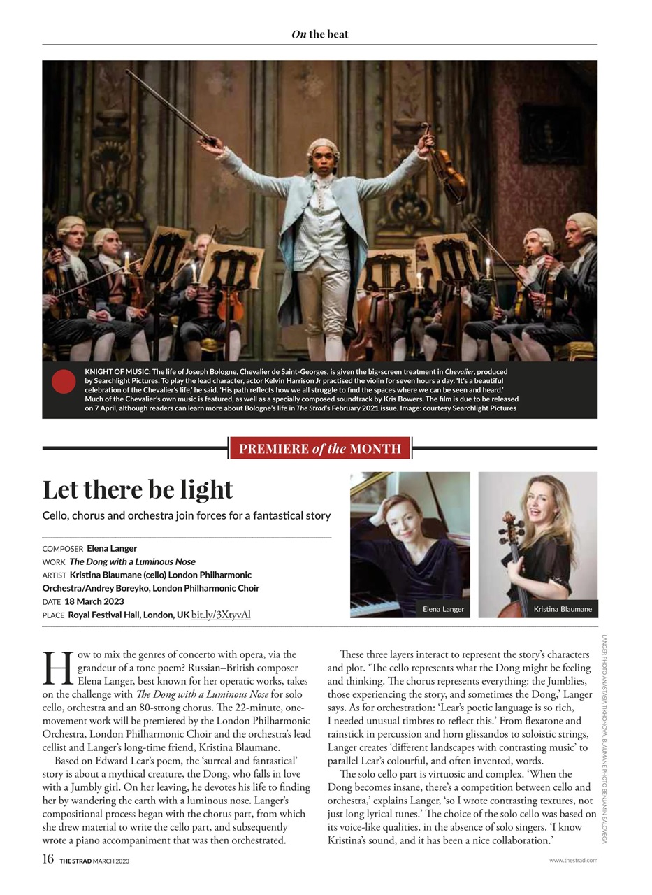 The Strad Preview Pages