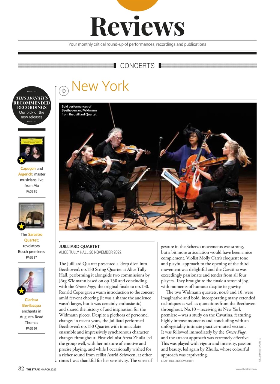 The Strad Preview Pages
