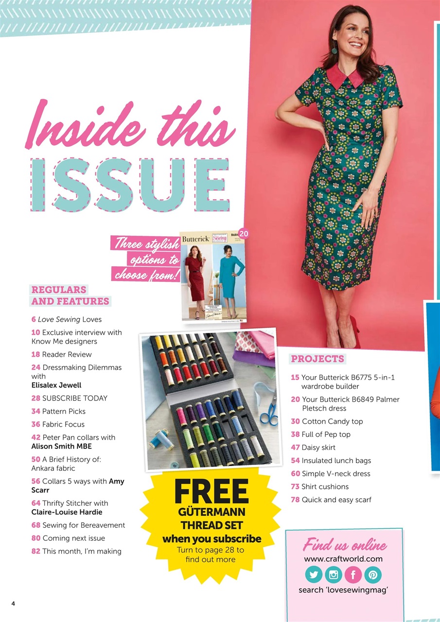 Love Sewing Preview Pages