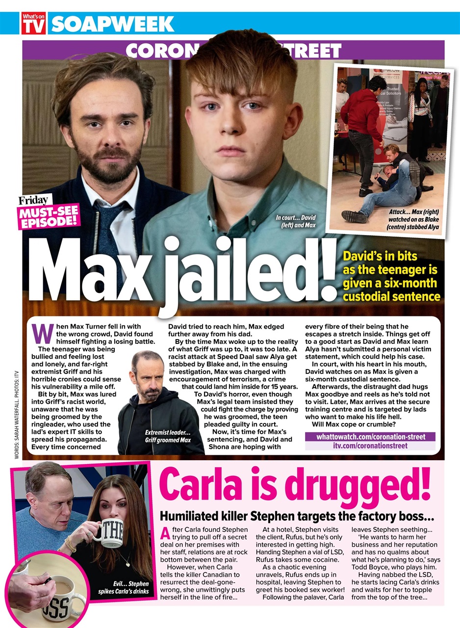 What's on TV Preview Pages