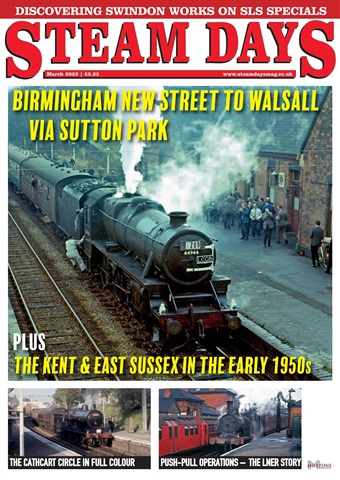 Steam Days issue March 2023