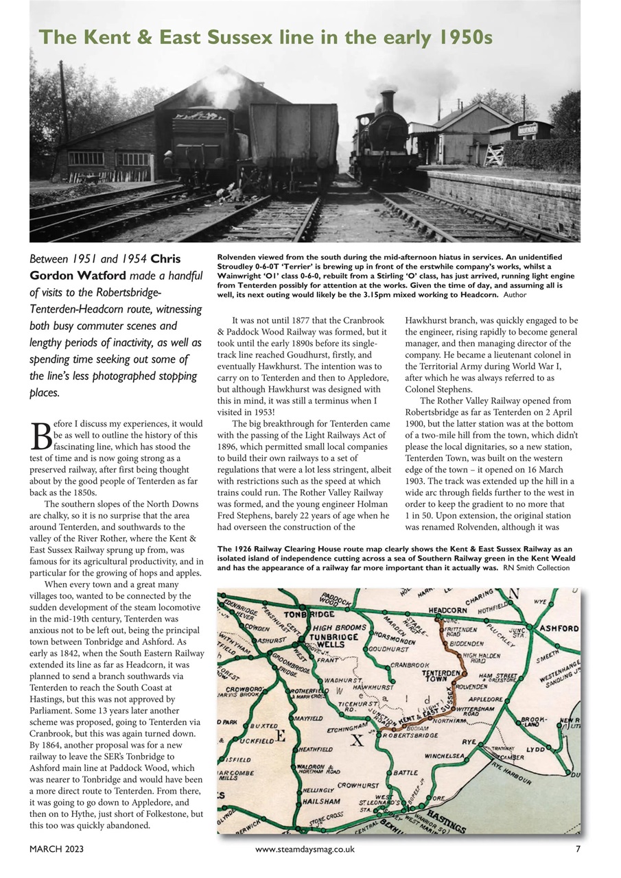 Steam Days Preview Pages