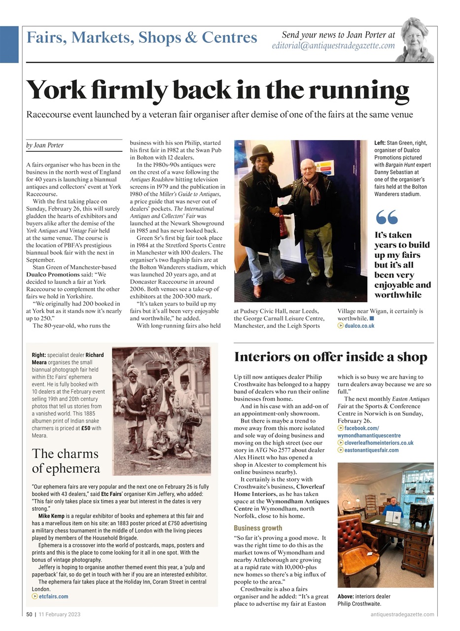 Antiques Trade Gazette Preview Pages