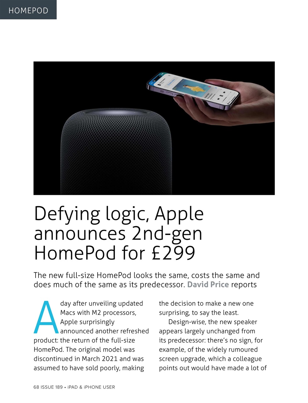 iPad and iPhone User Preview Pages