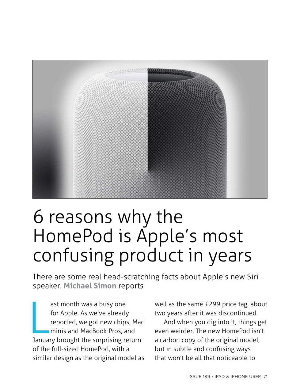 iPad and iPhone User Preview Pages
