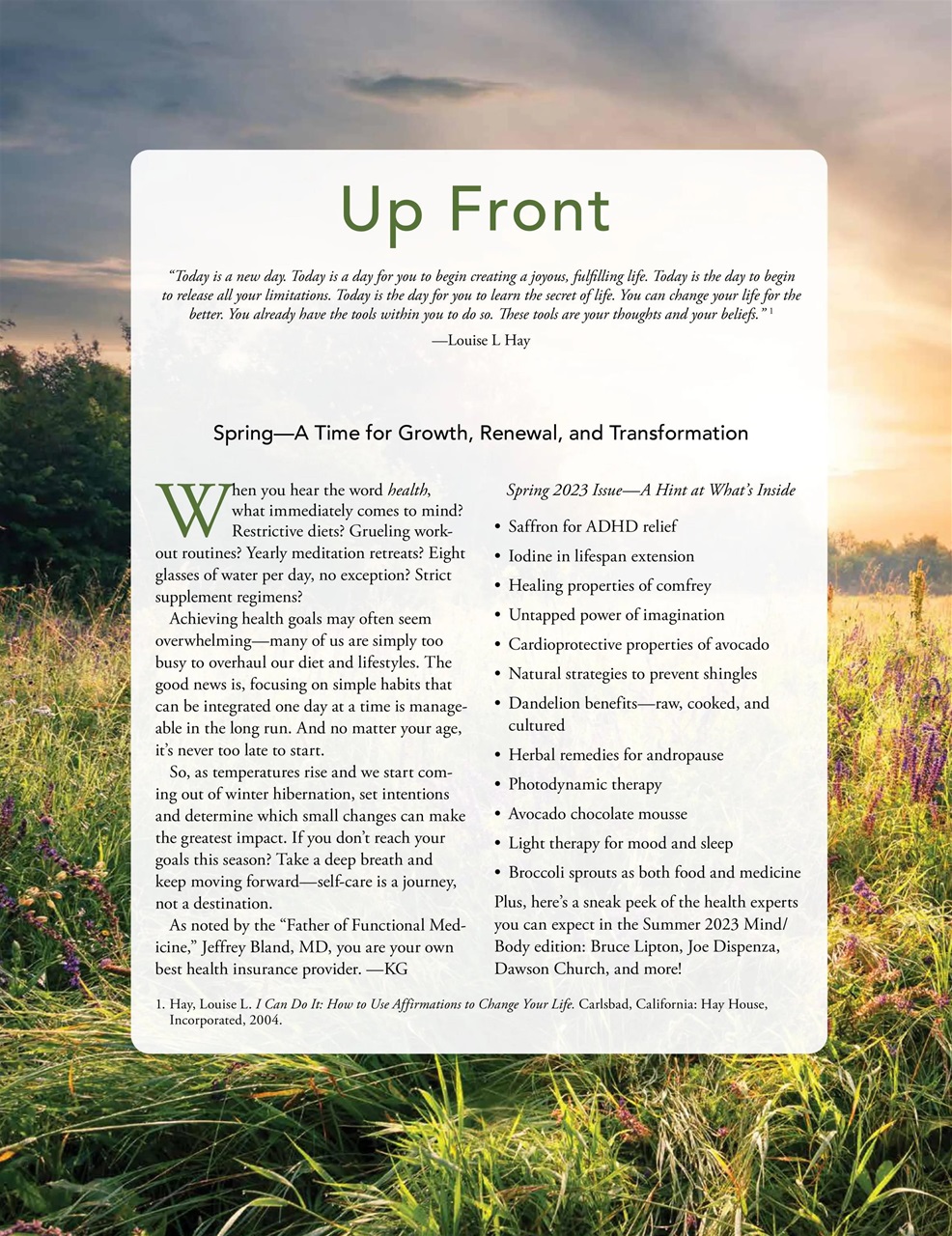 Well Being Journal Preview Pages