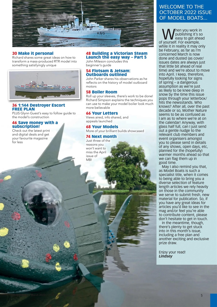 Model Boats Preview Pages