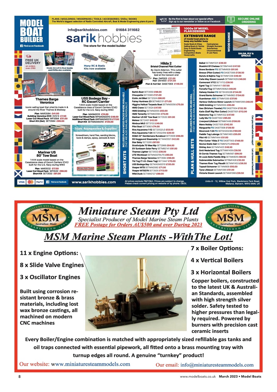 Model Boats Preview Pages