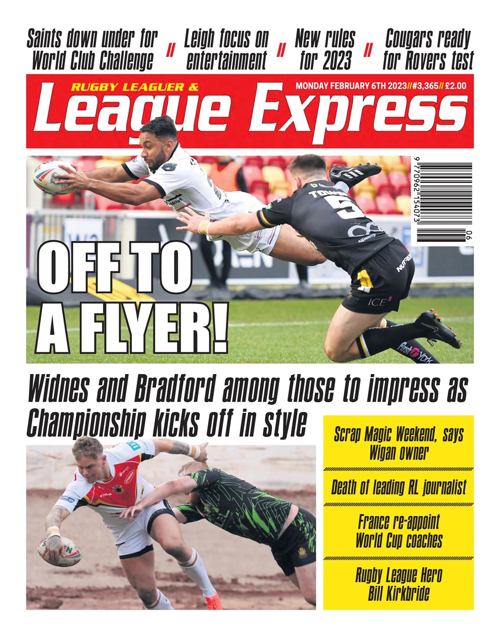 League Express Preview Pages