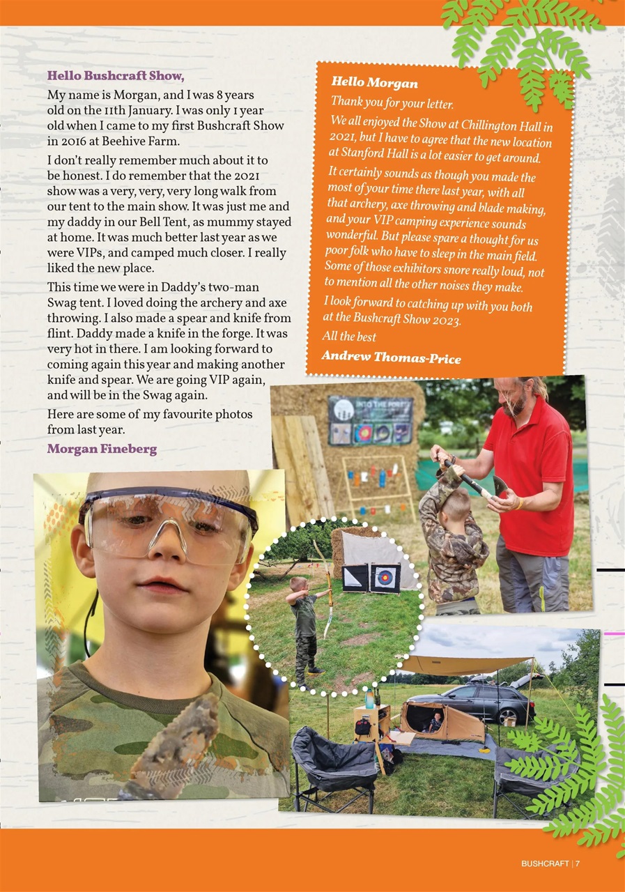 Bushcraft & Survival Skills Magazine Preview Pages