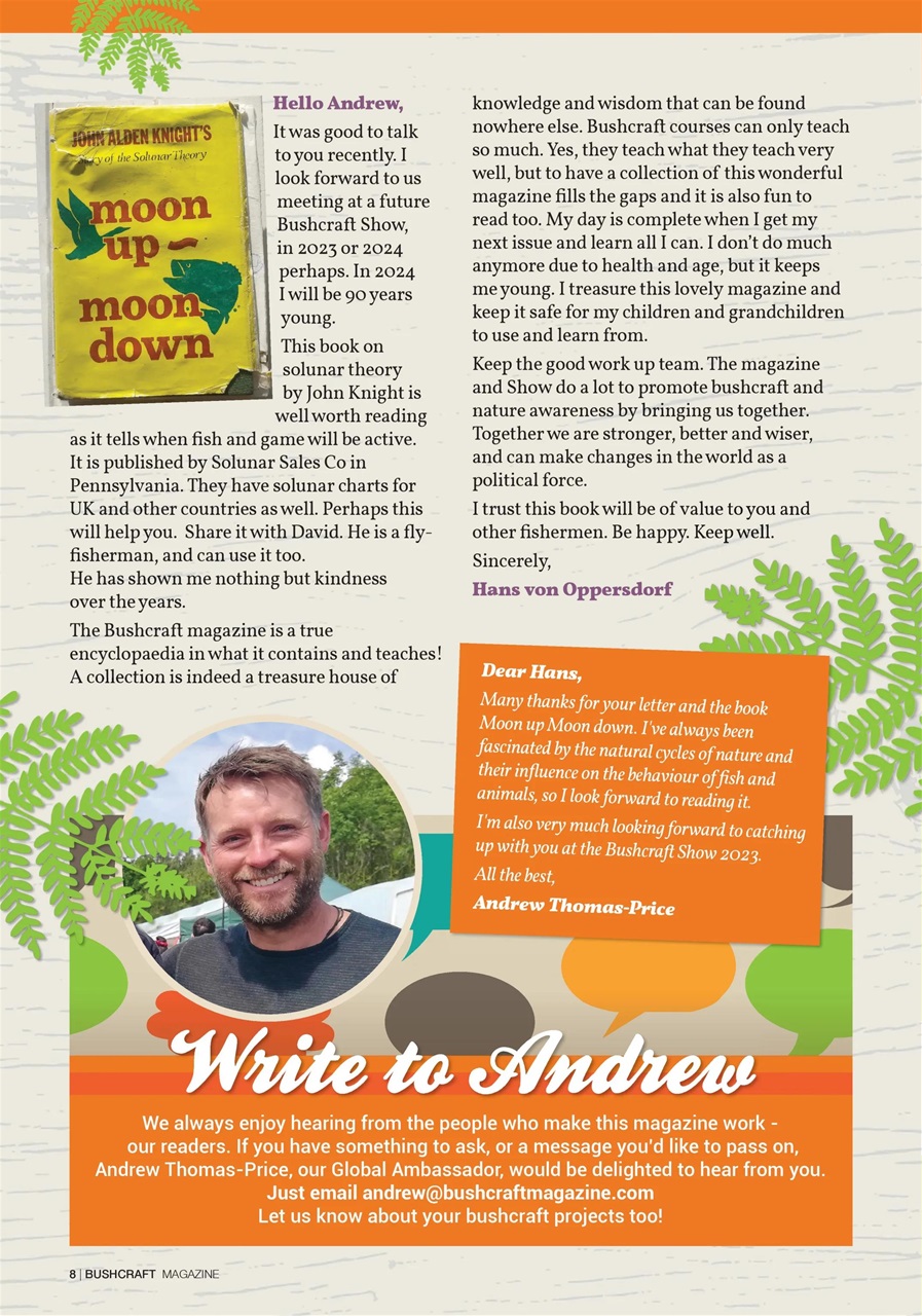 Bushcraft & Survival Skills Magazine Preview Pages