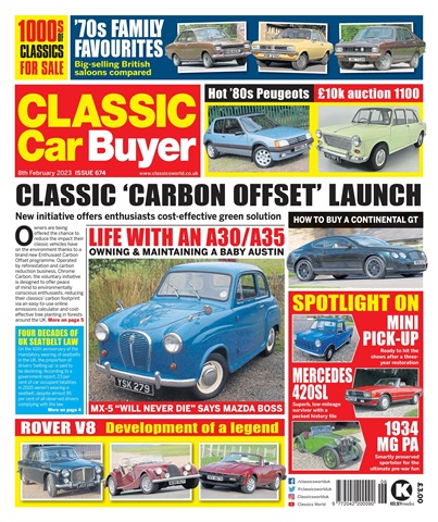 Classic Car Buyer issue 08 Feb 2023