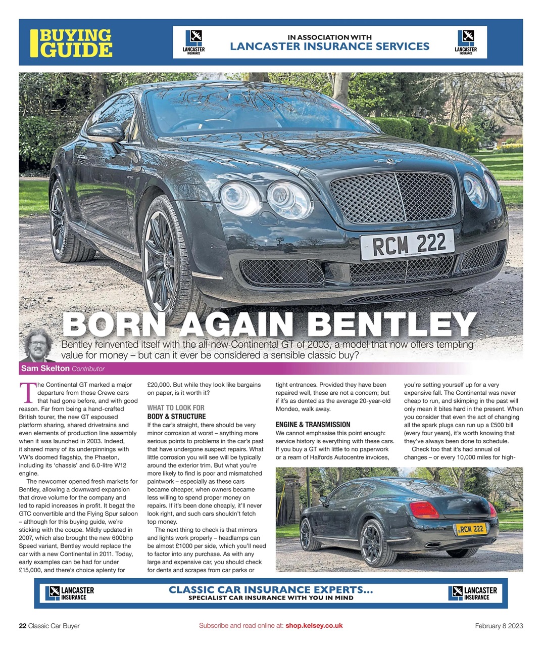Classic Car Buyer Preview Pages