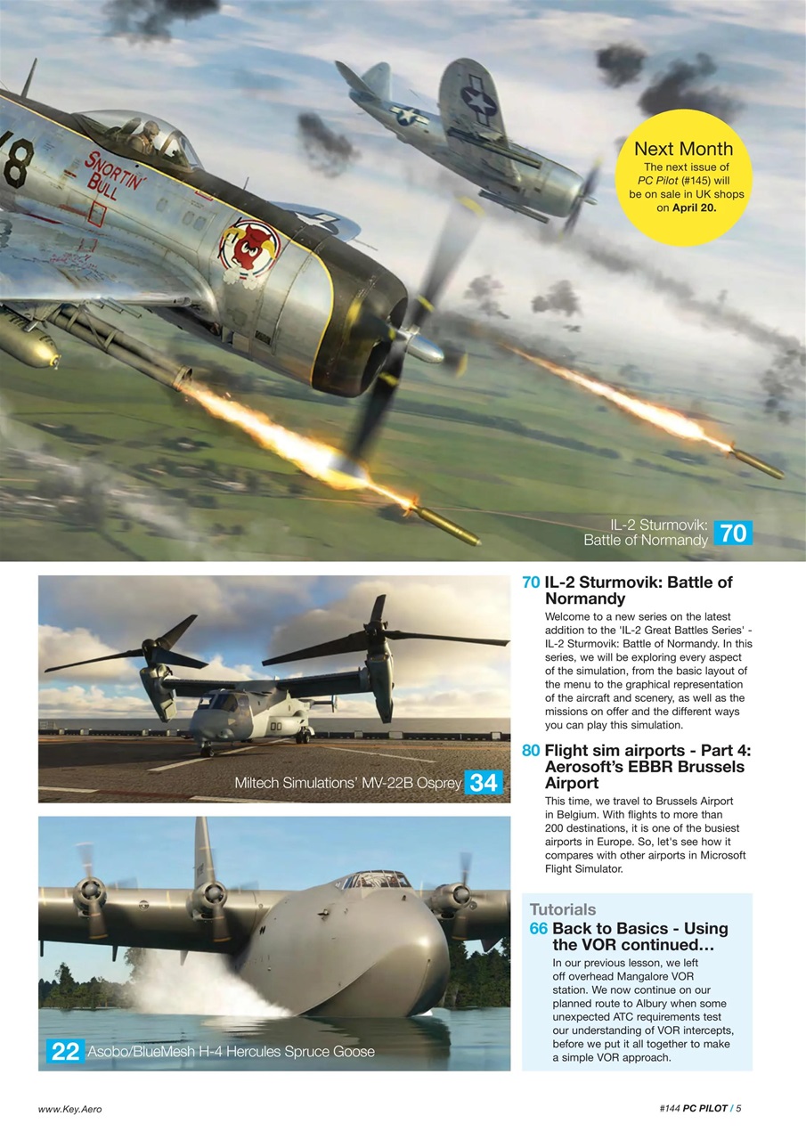 PC Pilot Preview Pages