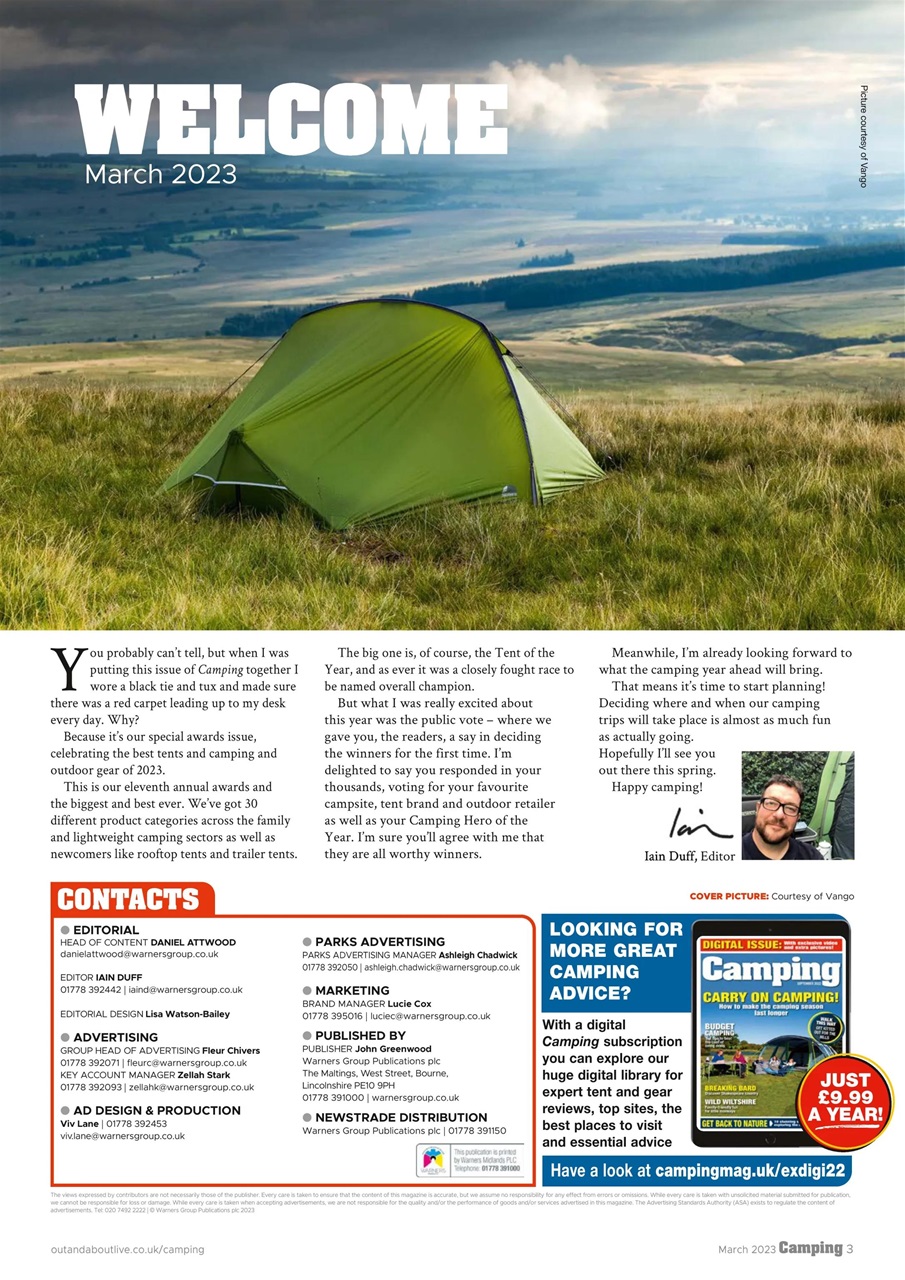 Camping Preview Pages