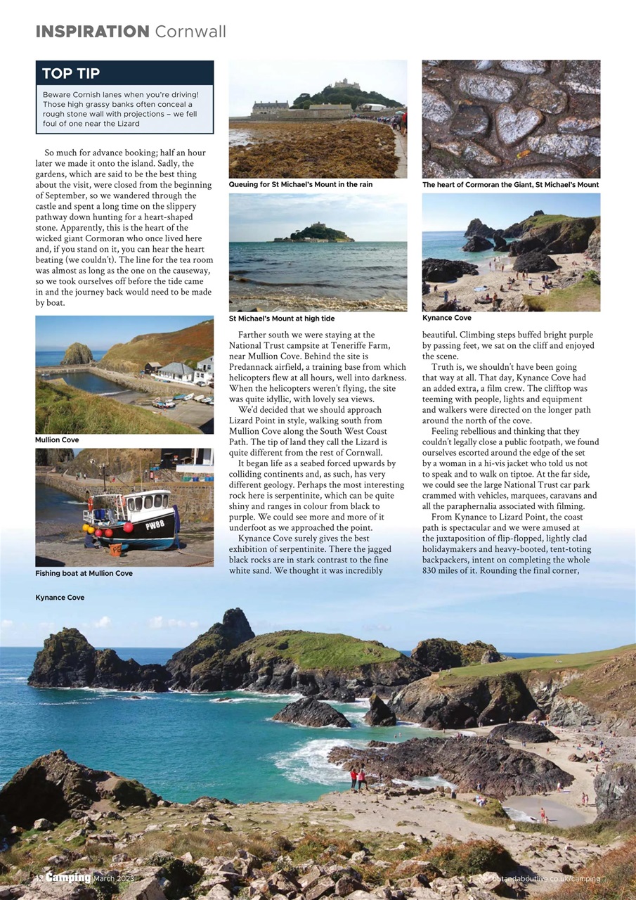 Camping Preview Pages