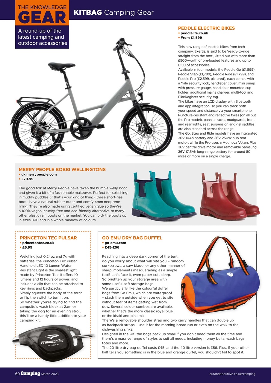 Camping Preview Pages