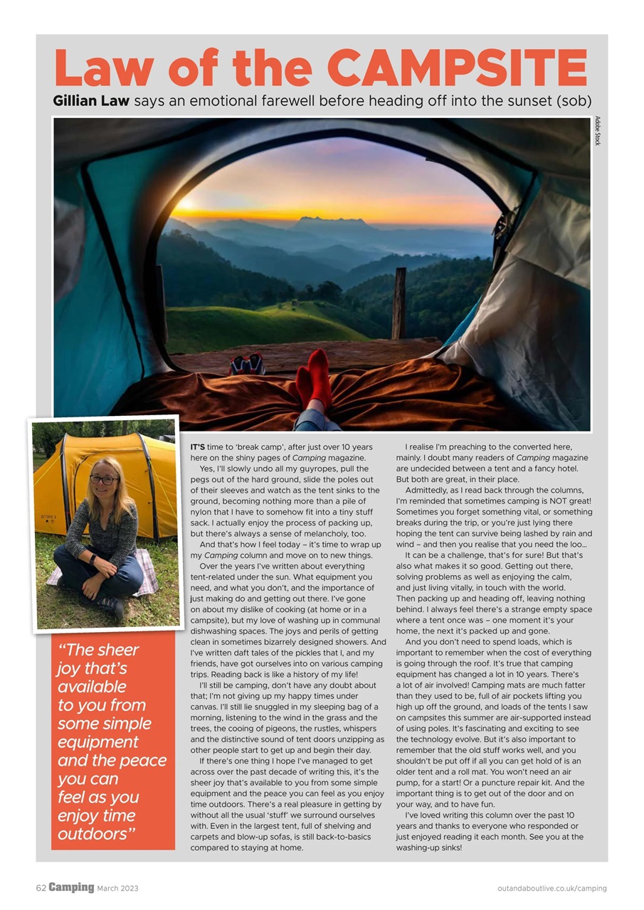 Camping Preview Pages