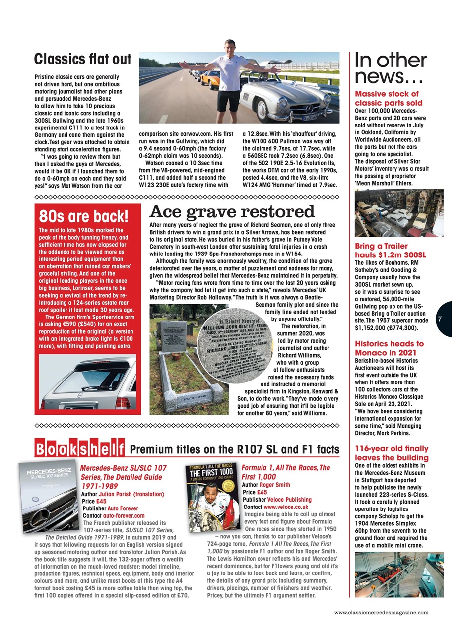 Classic Mercedes Preview Pages