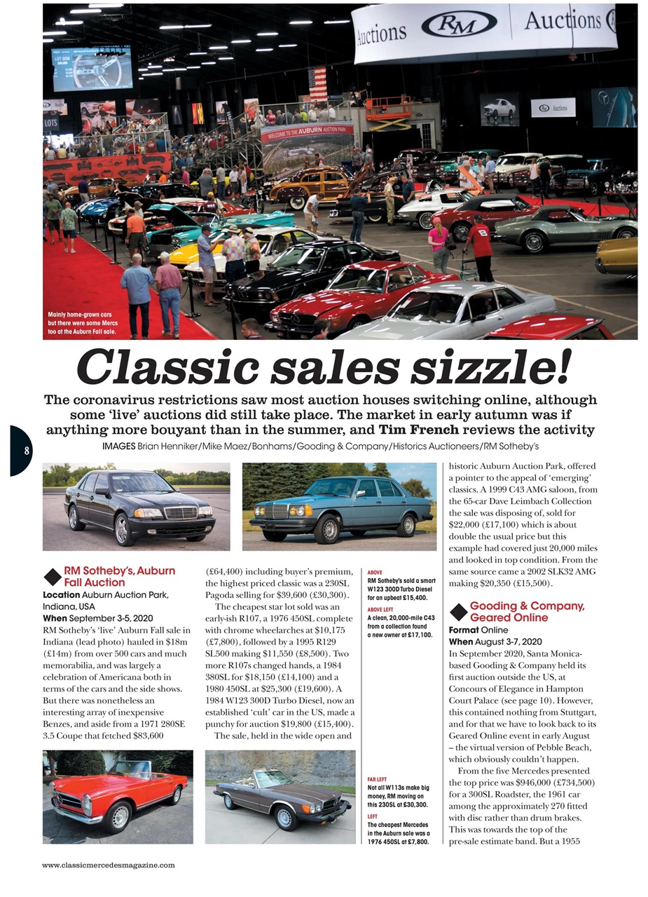 Classic Mercedes Preview Pages