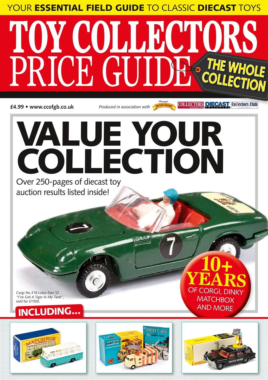 Toy Collectors Price Guide Preview Pages