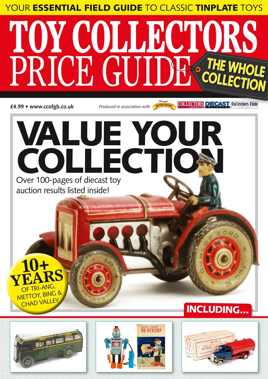 Toy Collectors Price Guide Preview Pages