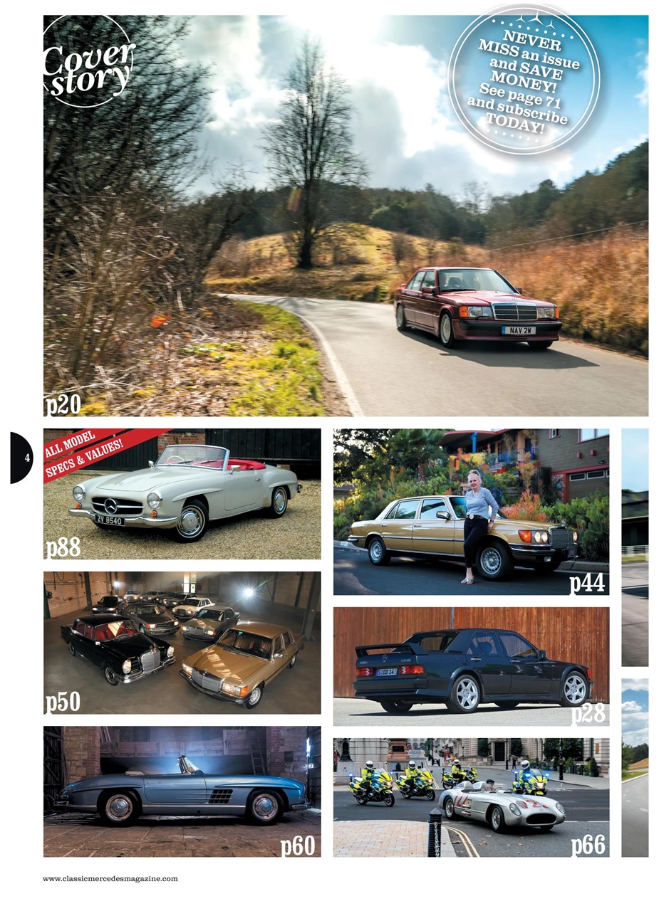 Classic Mercedes Preview Pages
