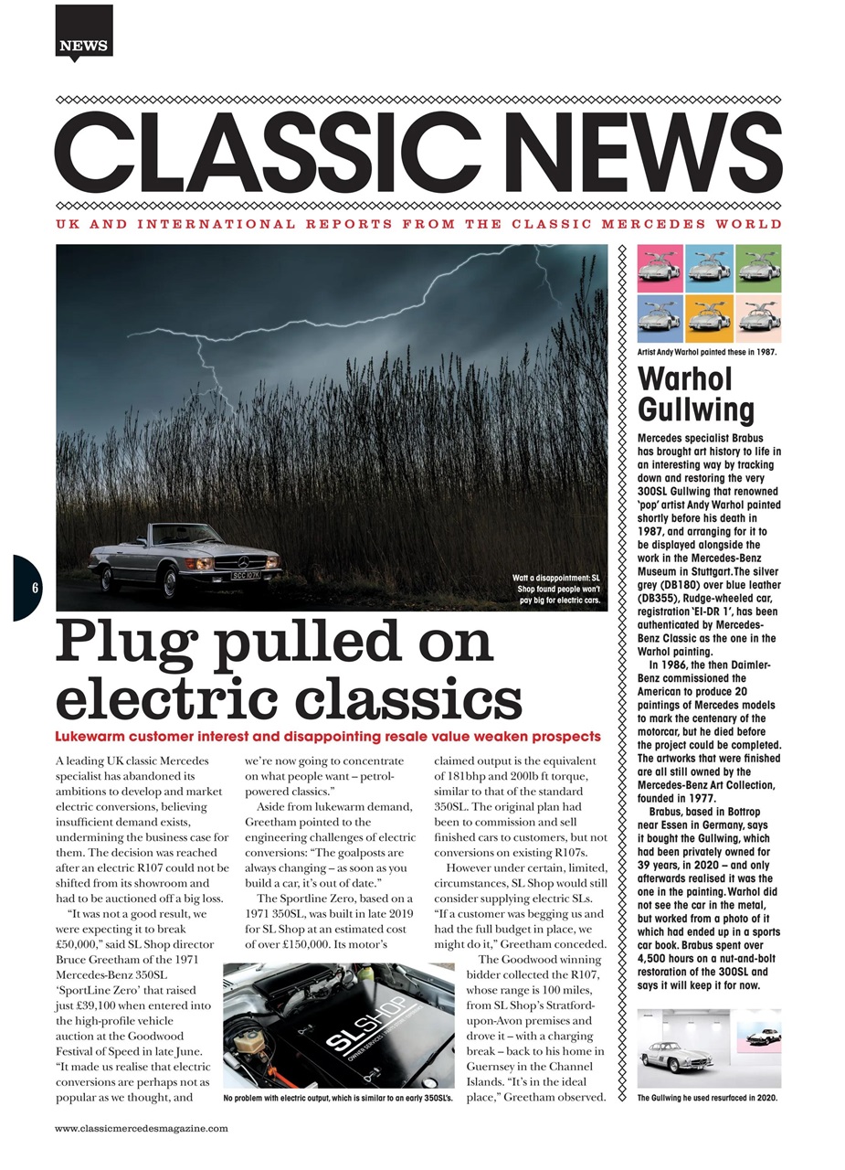 Classic Mercedes Preview Pages