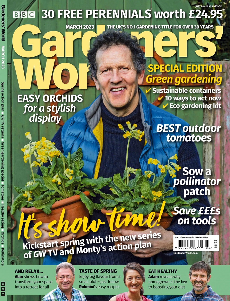 BBC Gardeners’ World Magazine Preview Pages