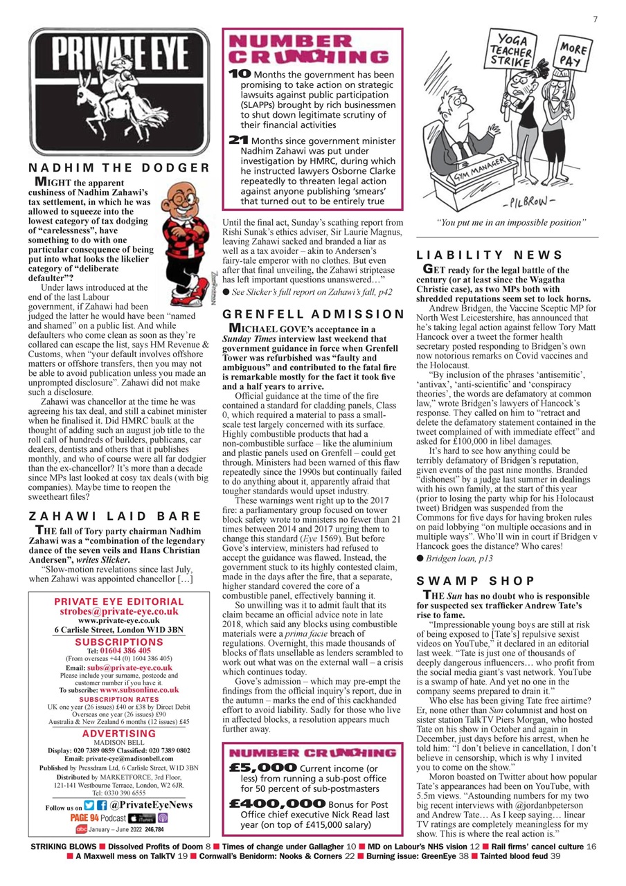 Private Eye Preview Pages