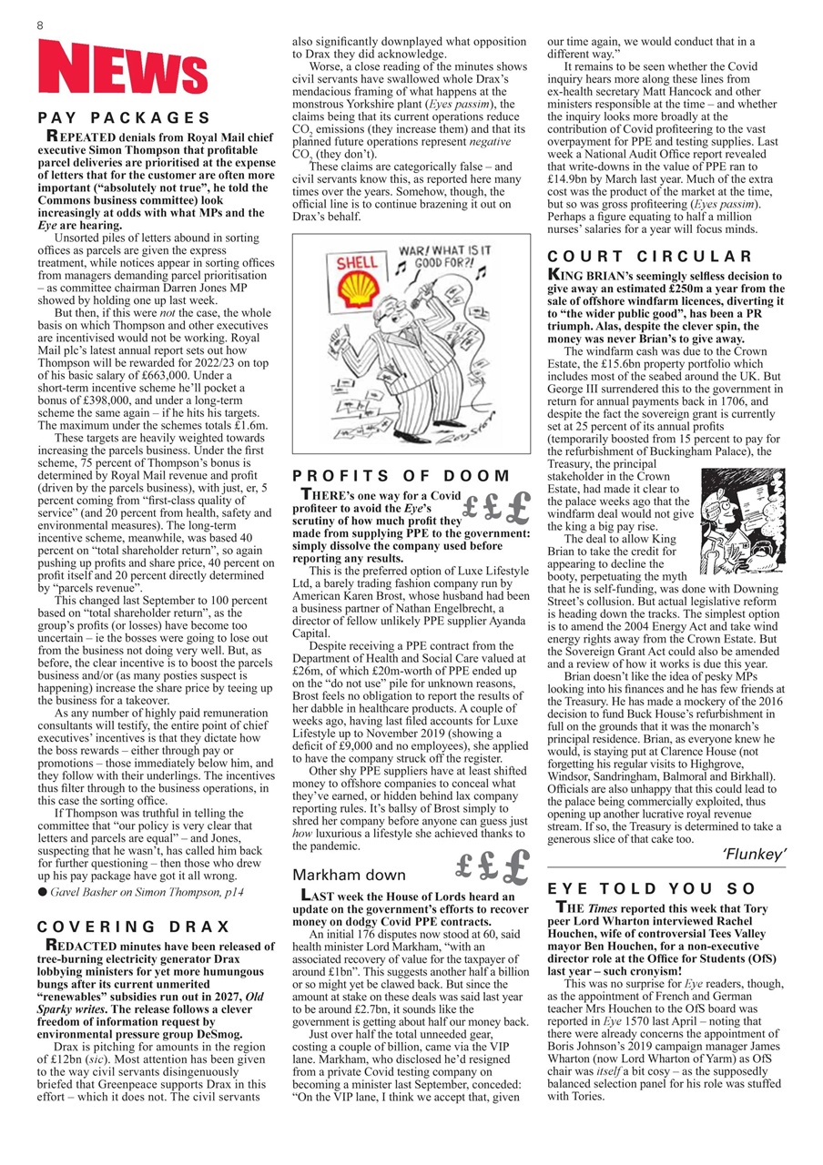 Private Eye Preview Pages