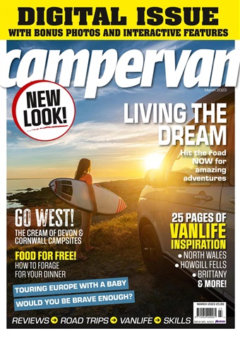 Campervan issue Living The Dream - March 2023