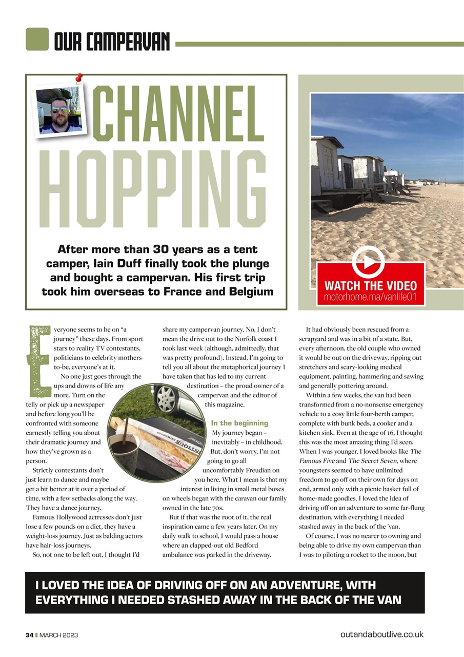 Campervan Preview Pages