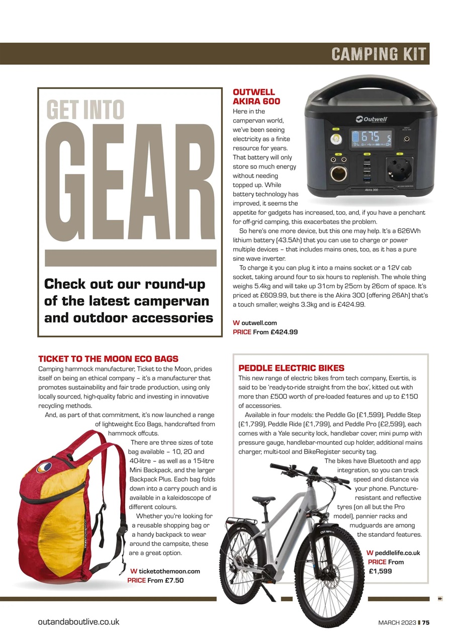 Campervan Preview Pages