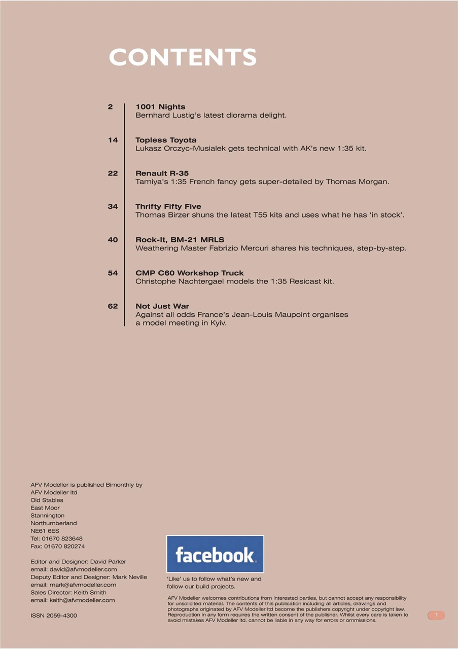 Meng AFV Modeller Preview Pages