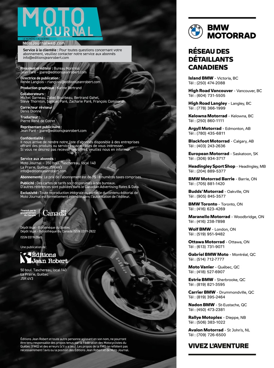 Moto Journal Preview Pages