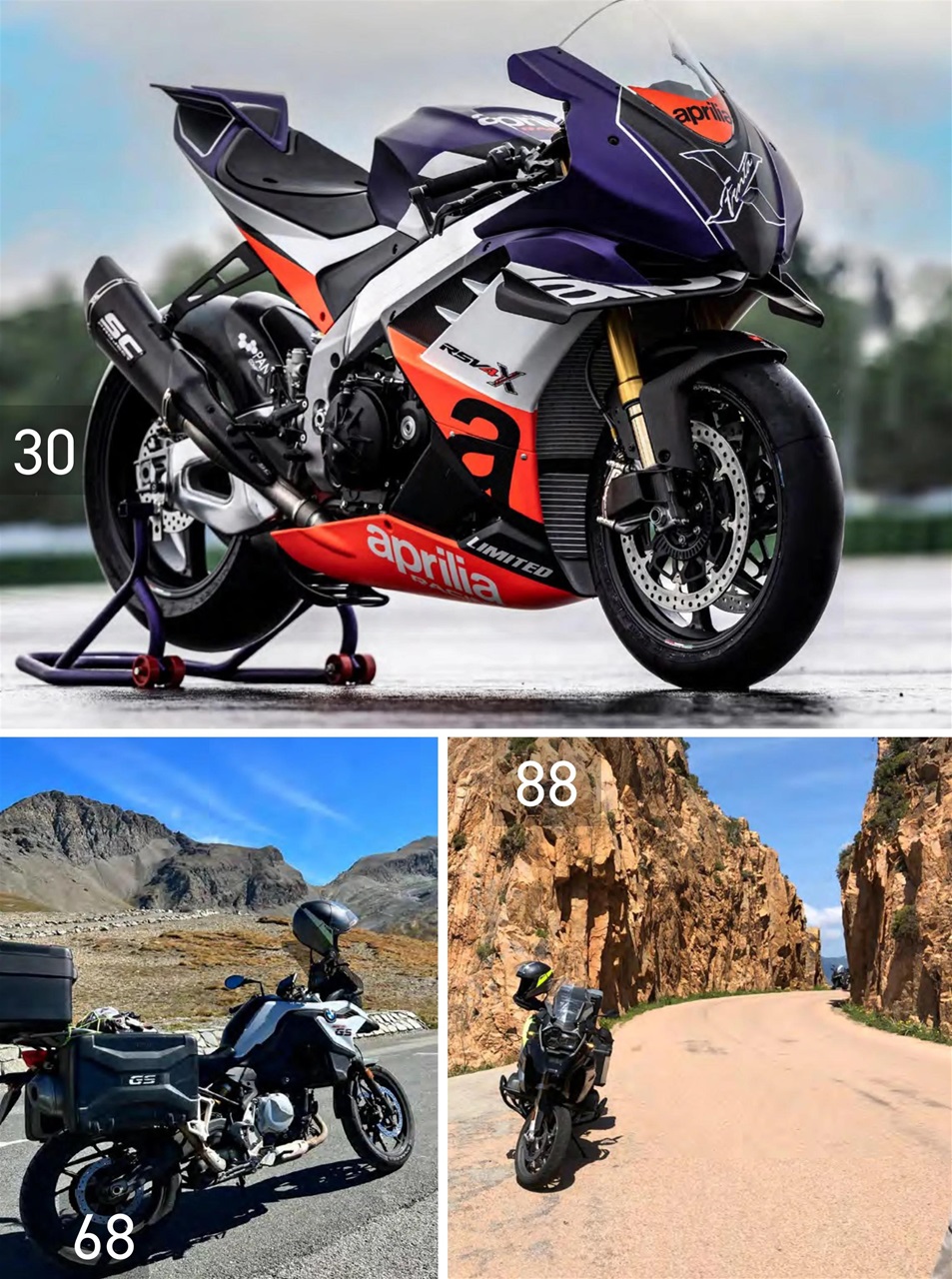 Moto Journal Preview Pages
