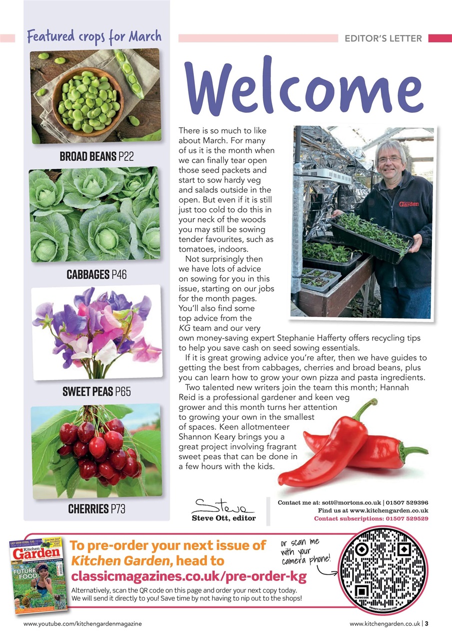 Kitchen Garden Magazine Preview Pages
