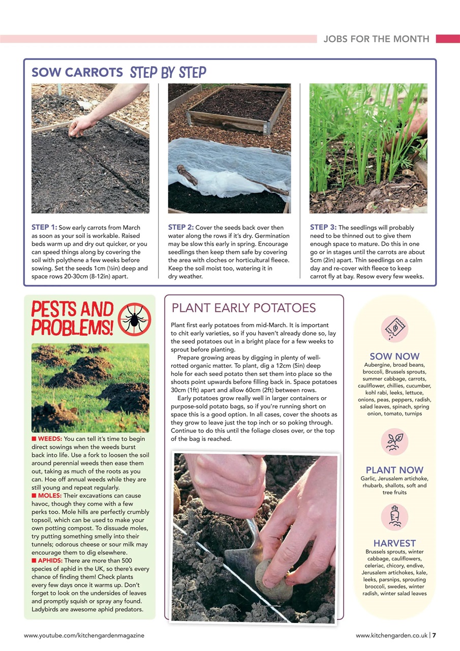 Kitchen Garden Magazine Preview Pages