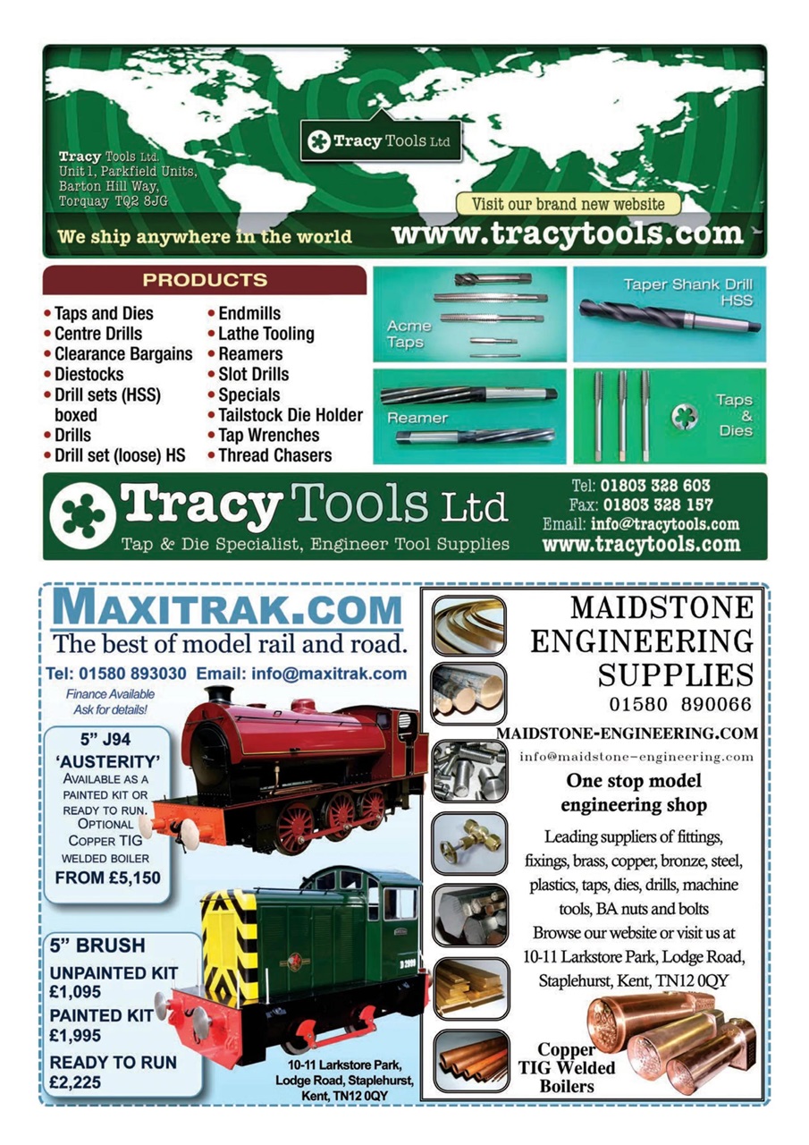 Model Engineer & Workshop Magazine Preview Pages