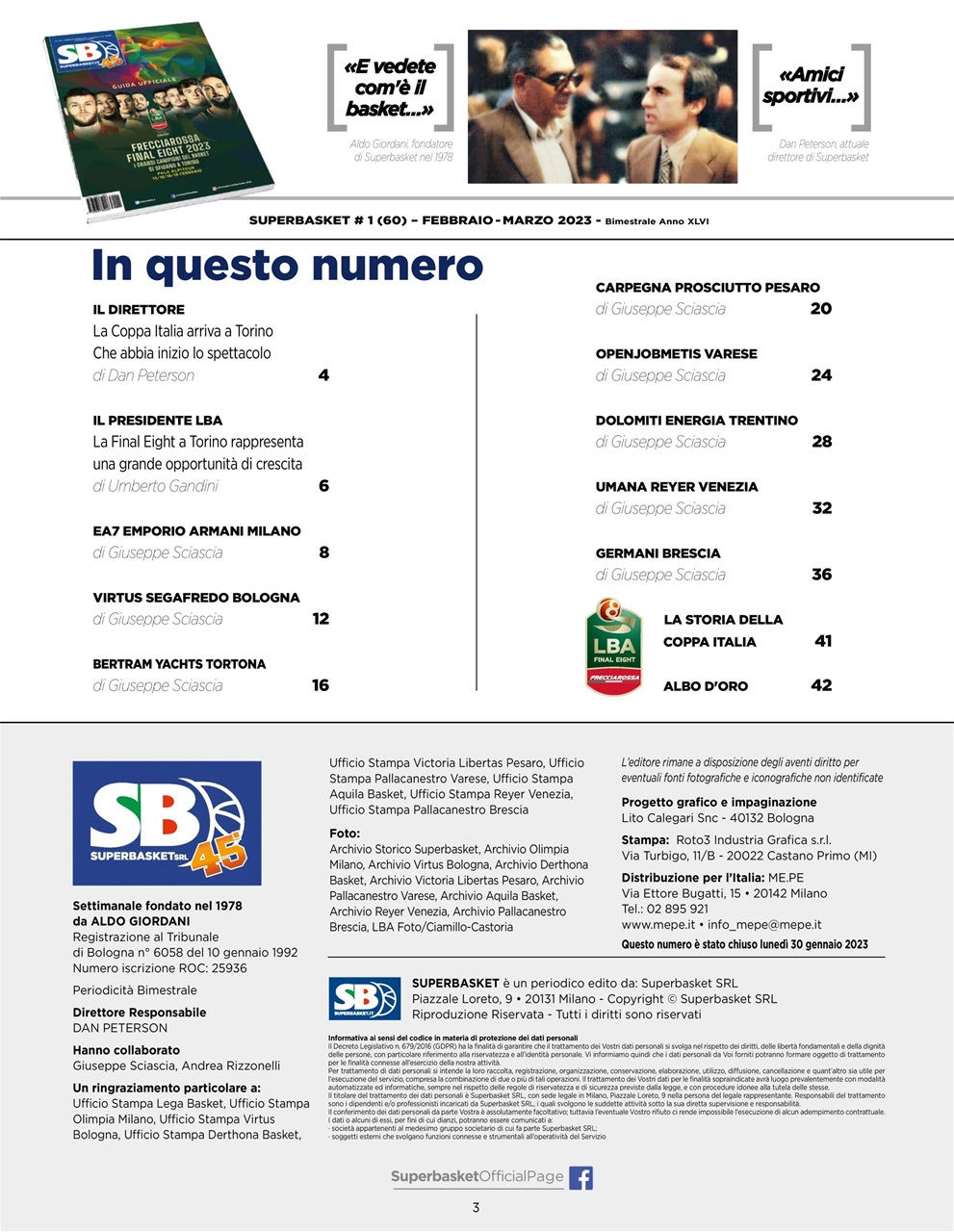 Superbasket Preview Pages