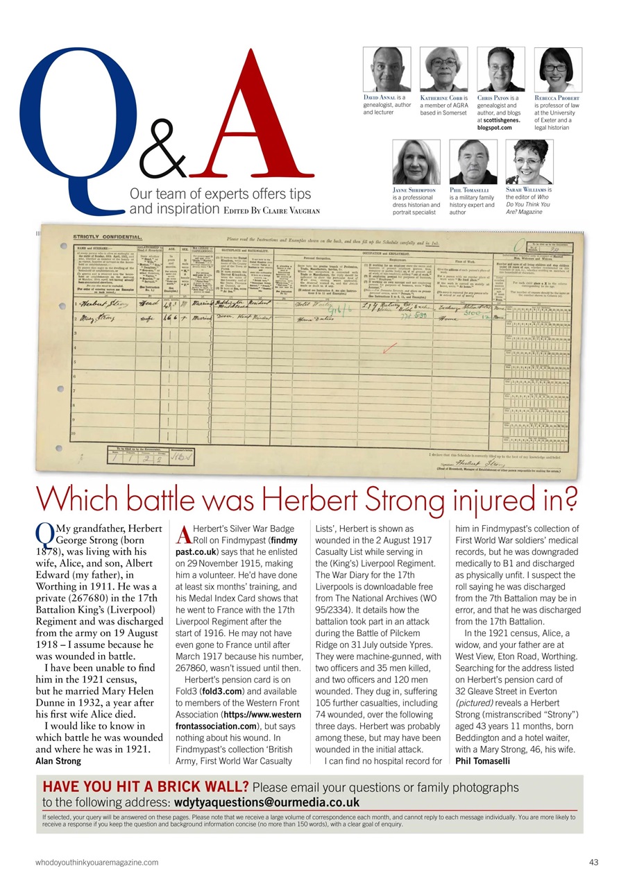 Who Do You Think You Are? Preview Pages