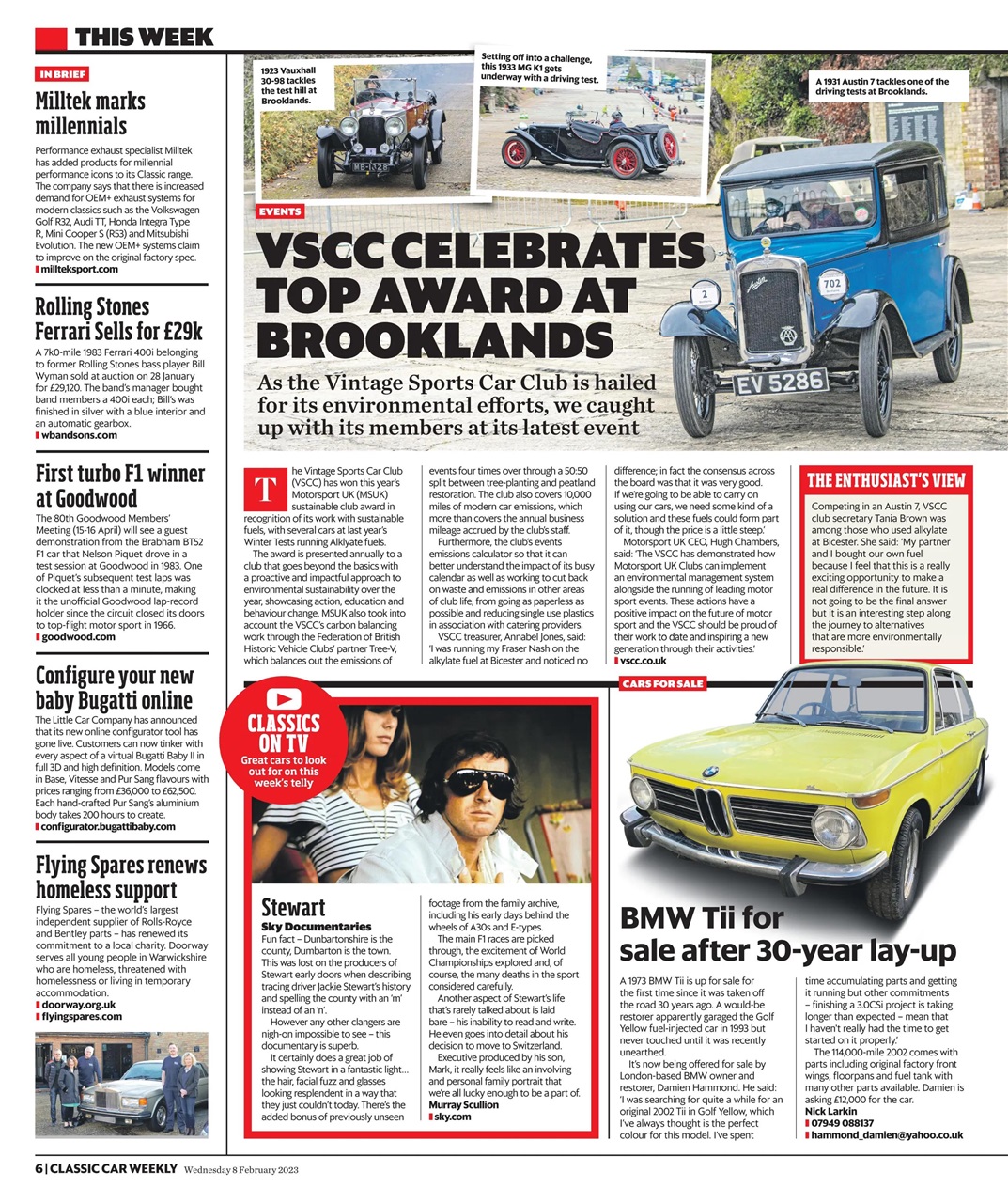 Classic Car Weekly Preview Pages