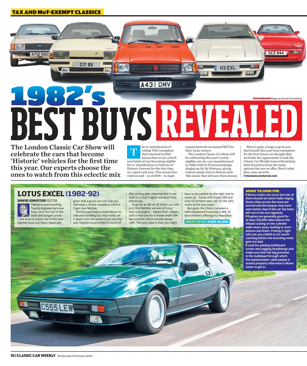 Classic Car Weekly Preview Pages