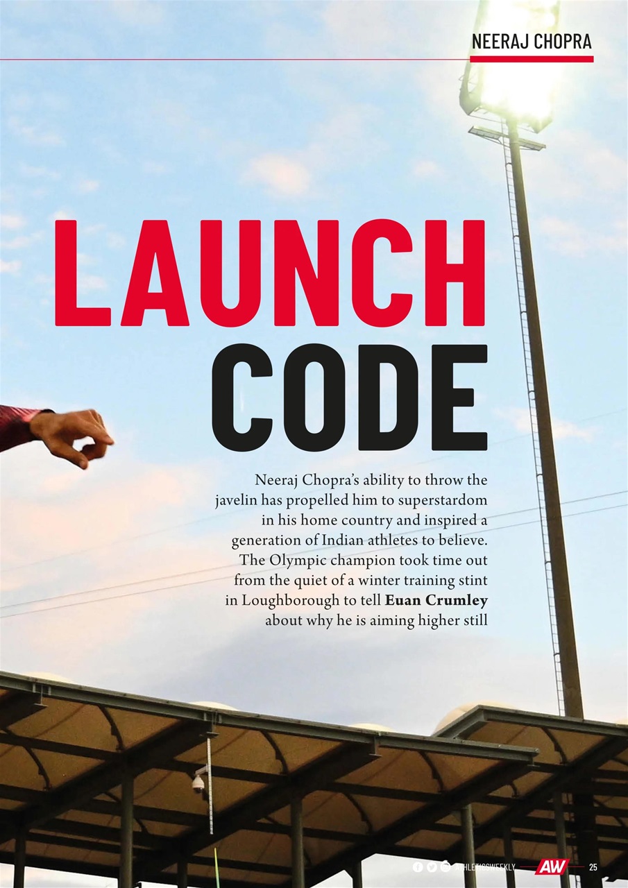 AW – Athletics Weekly Magazine Preview Pages