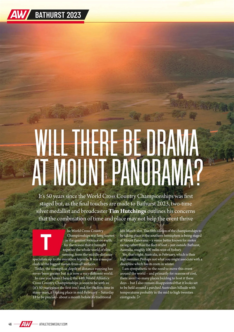 AW – Athletics Weekly Magazine Preview Pages