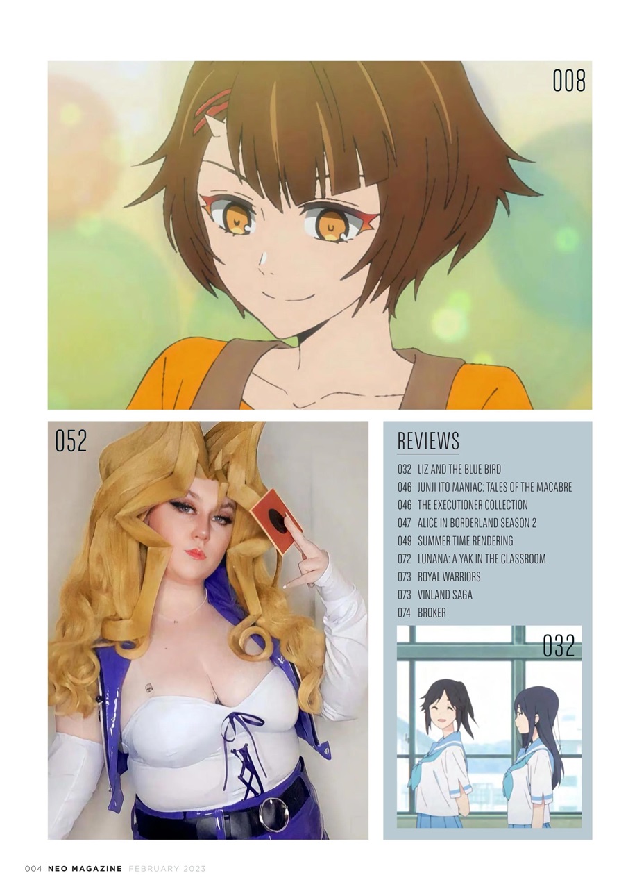 NEO Magazine Preview Pages