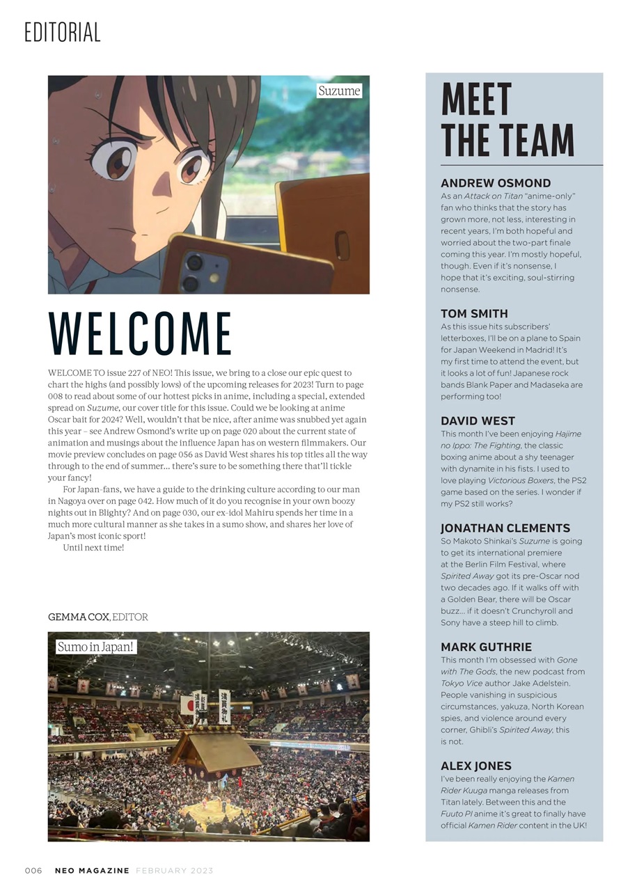 NEO Magazine Preview Pages